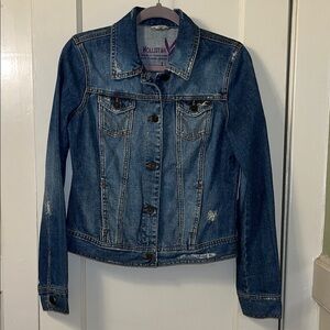 Hollister Women's Distressed Jean Jacket